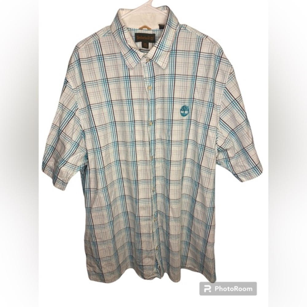 Timberland button Down 100% cotton
